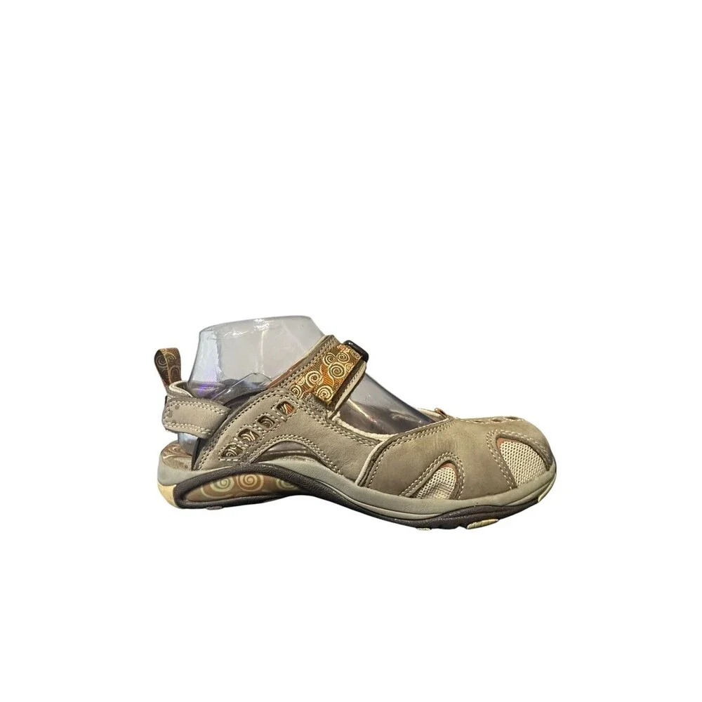 Merrell Siren Ginger Mary Jane performance footwear womens Beige Vibram Sz 6